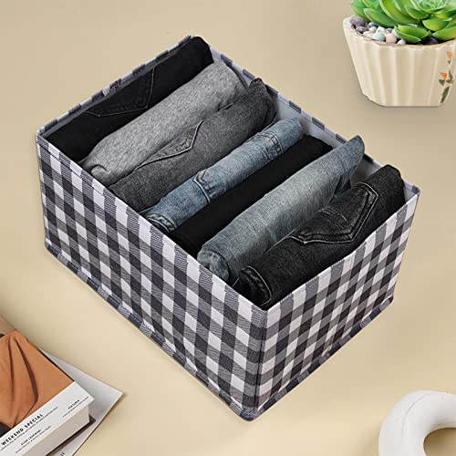 Fycakly Tasche Aufbewahrungsfach Kleiderfach Schublade Aufbewahrungsfach Hosen Mesh Clip Board PP Aufbewahrungsbeutel ​​Schubladen Organizer​​ (B, One Size) von Fycakly