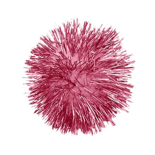 Fycakly Unzerstörbares Hundespielzeug Jouet Pour Chat de compagnie, oignon doré élastique 5cm, jouet amusant Pour Chat, Grand oignon doré à Paillettes, jouets Teaser Pour Chat (One Size) von Fycakly