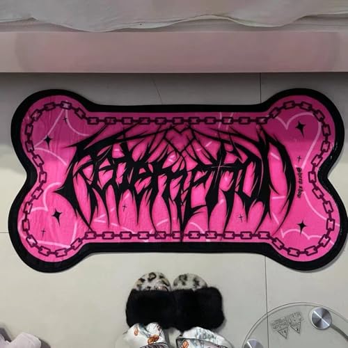 Halloween Badematte Coole Knochen-Badezimmermatte, 99, 1 50, 1 cm, Sarg-Teppich für Schlafzimmer, Wohnzimmer, waschbarer Küchenbereichsteppich, schwarzer knochenförmiger gotischer Teppich für Küche, Halloween Badematte Coole Knochen-Badezimmermatte, 99, 1 50, 1 cm, Sarg-Teppich für Schlafzimmer, Wohnzimmer, waschbarer Küchenbereichsteppich, schwarzer knochenförmiger gotischer Teppich für Küche, von Fycakly