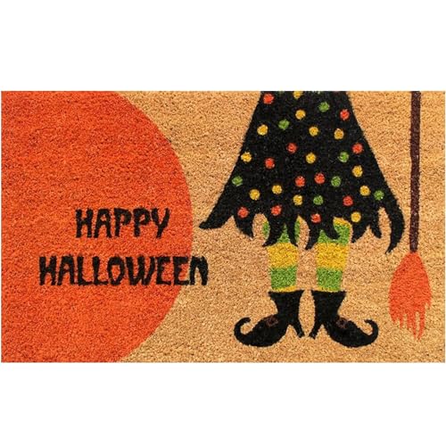 Halloween Deko Kürbis Halloween Fußmatte Decke Willkommen Zu Hause Haustür Dekorationen 60X40CM von Fycakly