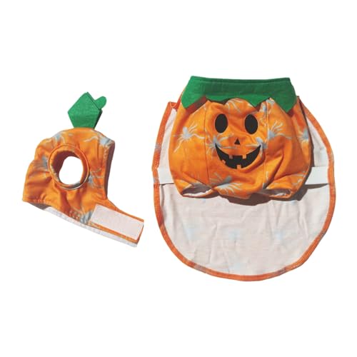 Halloween Kostüm für Hunde Haustier-Halloween-Parodie-Transformation, passende seltsame Haustierkostüme (A, S) von Fycakly