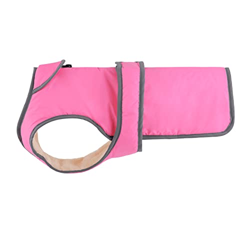Fycakly Hunde Klamotten wasserdichter Hundemantel Kaltes Wetter Warme Hundejacke Bekleidung für kleine mittelgroße Hunde (M) von Fycakly