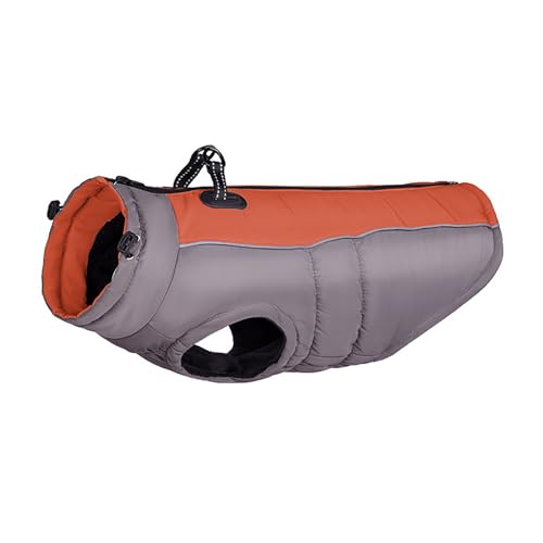 Fycakly Hundekleider Reflektierende warme Haustierkleidung, verdickte Hundekleidung, große Hundekleidung (H, XS) von Fycakly