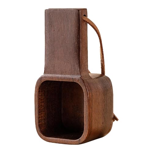 Kaffee Holz Kaffee | Messlöffel | Großartige Messung Tee Proteinpulver Instant-Getränke Mehr Perfekter Kaffeelöffel Beutelclip edelstahlbesteck (A, One Size) von Fycakly