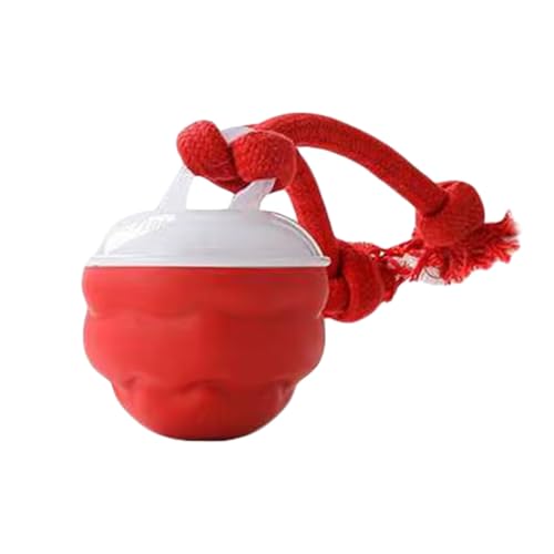 Kauspielzeug Hund Unzerstörbar Haustierspielzeug Springendes Hundespielzeug Beißendes Hundespielzeug Selbstunterhaltendes langweiliges Haustierspielzeug für Katzen Hunde (A, 7.5CM) von Fycakly
