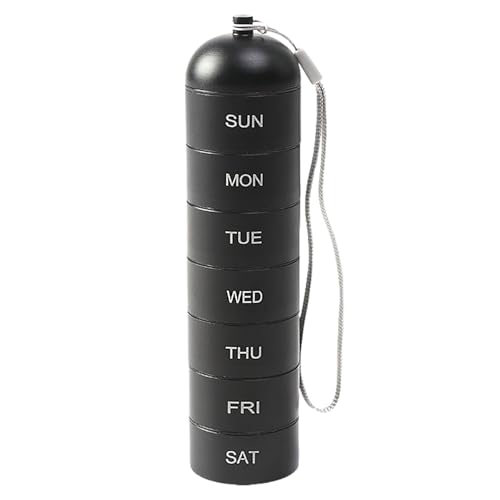 Latte Gläser Tragbarer Organizer für 7 Tage. Abnehmbares Metall für einfache Dosierungsverwaltung. Schlank kompakt den täglichen Gebrauch. Latte Gläser Tragbarer Organizer für 7 Tage. Abnehmbares Metall für einfache Dosierungsverwaltung. Schlank kompakt den täglichen Gebrauch. von Fycakly