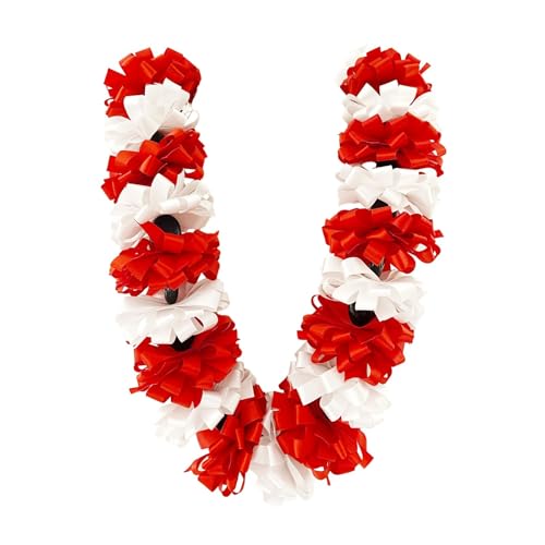 Plastik Blumen Klassische Graduierung Band Girlande Band Schwarz Und Gelb Einstellbare Größe Notwendig Für Die (C, 120cm) von Fycakly