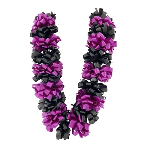 Plastik Blumen Klassische Graduierung Band Girlande Band Schwarz Und Gelb Einstellbare Größe Notwendig Für Die (D, 120cm) von Fycakly