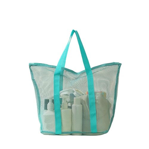 Reise-Kulturtasche für Damen und Herren, kleine Netz-Duschtasche, tragbare Badetasche für Badezimmer, Fitnessstudio, Schwimmen Unterbettkommode Mit Rollen von Fycakly