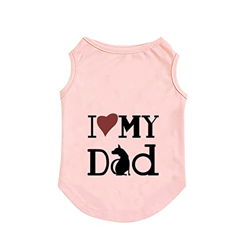 Fycakly Shirts für Hunde Hundeweste Haustierweste Hundebekleidung Haustierbekleidung Bekleidung Sommermode (L) von Fycakly