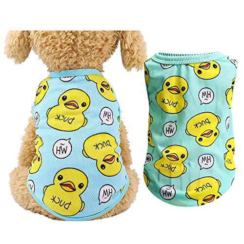 Fycakly Zweibeinige Sommerkleidung Kostüme Frühlings-Haustiermode-Muster-Hundehaustierkleidung Tierkleidung Hausgebrauch (E, One Size) von Fycakly