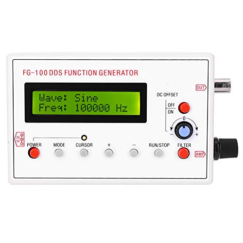 1HZ-500KHz DDS Funktionsgenerator-Quellenmodul-Frequenzzähler mit USB-Kabel von Fydun