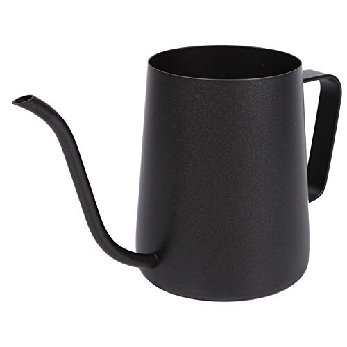 250ml / 350ml Kaffeekanne Wasserkocher Edelstahl Kaffeemaschine Wasserkanne für Handkaffee Teebrauen mit langem Schwanenhalsauslauf(350ML) von Fydun