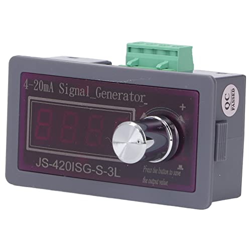 4–20 MA Strom-/Spannungssignalgenerator, Analoger Simulator mit 4-stelliger Anzeige für SPS-Debugging-LED-Tests von Fydun