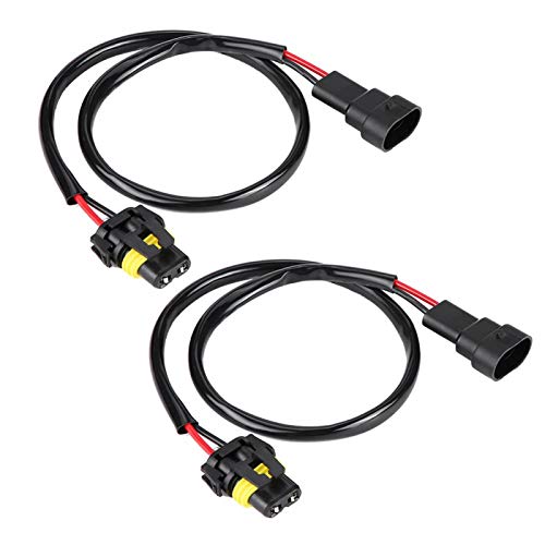 9005 9006 Scheinwerfer Nebelscheinwerfer Nachrüstung Kabelbaum Stecker Steckdose Adapter (2St.) von Fydun