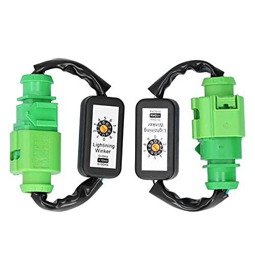 Auto Dynamisches Blinker Modul, Fydun wasserdichte LED Rücklichter Dynamische Blinkeradapter Kabelbaum Blinker Modul Kits Passend für C7 20122018 von Fydun
