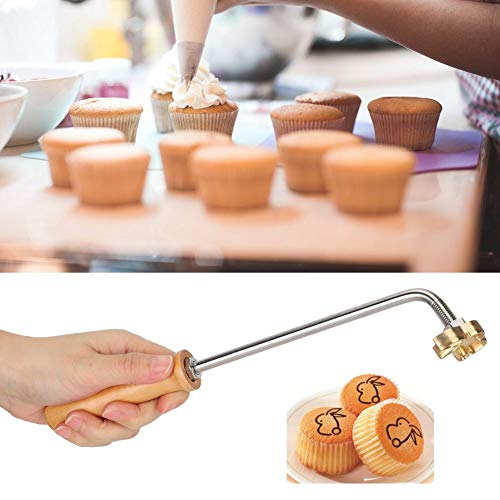 Benutzerdefinierte Holz Branding Eisen Brennstempel Heizung für Leder Holz Papier Kuchen Brot Backen Stempeln von Fydun