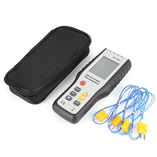 Digitales elektronisches Thermoelement-Thermometer HT-9815 4-Kanal-Thermoelement-Sensorthermometer vom Typ K von Fydun