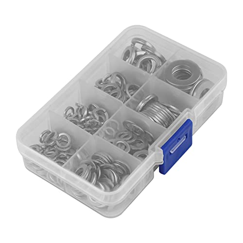Edelstahl -Waschmaschine Kit Hohe Härte Abriebelemente Elektrische Leitfähigkeit 200 Stcs M5 M6 M8 M10 mit Box von Fydun