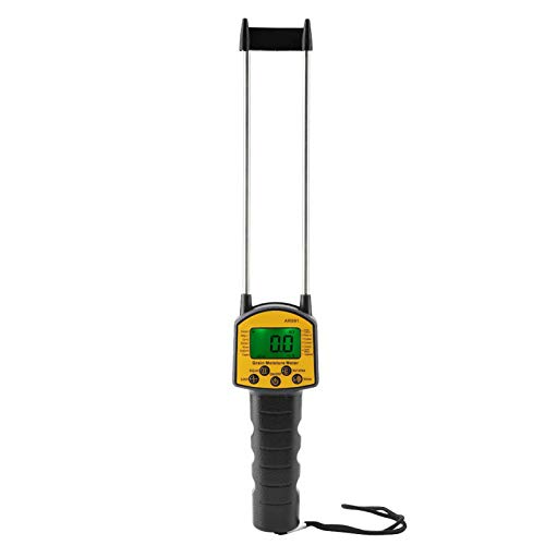 Feuchtigkeitsmessgerät, Fydun Digital Getreide Geuchtigkeitsmesser Tragbar Getreide Wasserzähler AR991 LCD Feuchtemessgerät für Weizen Mais Reis Erdnuss Soja von Fydun