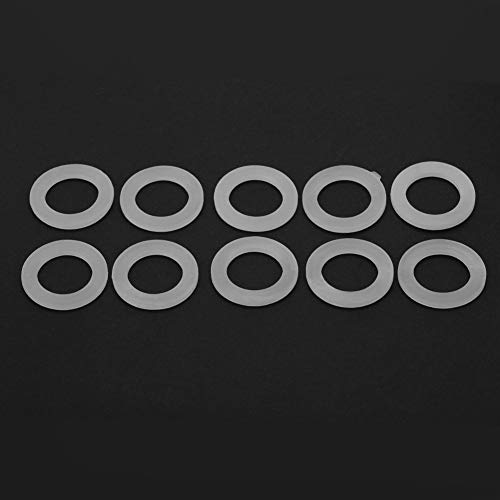 Fydun 10 Stück O-Ringe Warmwasserbereiter Silikon-Flachdichtungen Dichtungsscheibe Avirulent Insipidity 1 1/4 für Warmwasserbereiter von Fydun
