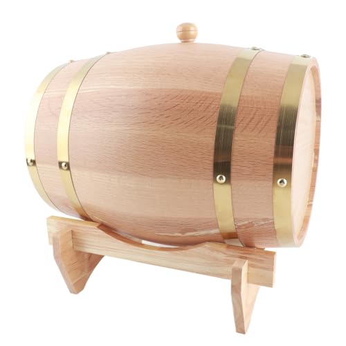 Fydun 10L Vintage Holzweinfassspender für Whisky-, Bourbon- und Tequila -Rustikale Getränkelagerung und Servierlösung von Fydun