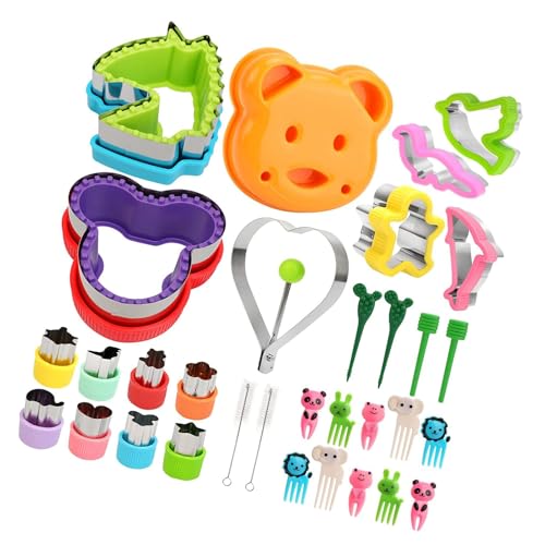 Fydun 32pcs Edelstahl -Sandwichschneider und Versiegelung Herzförmige Eierschale, Obstschneider, Gabeln und Pinsel für Kreatives DIY -Backen Fydun 32pcs Edelstahl -Sandwichschneider und Versiegelung Herzförmige Eierschale, Obstschneider, Gabeln und Pinsel für Kreatives DIY -Backen von Fydun