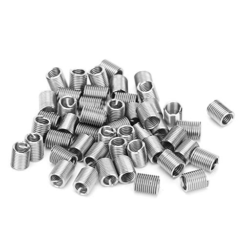 Fydun 50pcs Drahtgewinde Einsatz M3.5 X 0,6 Gewinde Schutzbuchse Schraube Buchse Reparaturmutter Kit (2.5D) von Fydun
