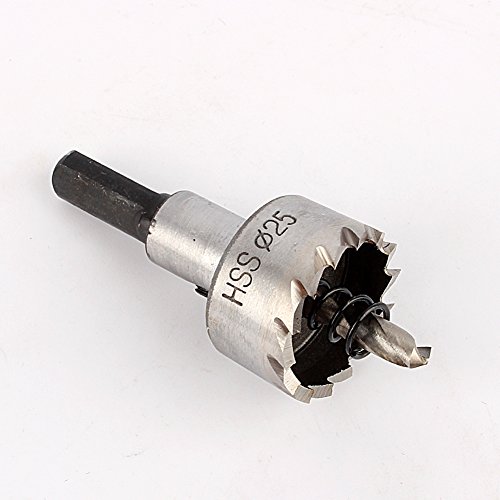 Fydun Edelstahl -Bohrbohrer Bit Metall Heavy Duty Loch Sägen Cutter Tool 25 Mm für -Enthusiasten Fydun Edelstahl -Bohrbohrer Bit Metall Heavy Duty Loch Sägen Cutter Tool 25 Mm für -Enthusiasten von Fydun