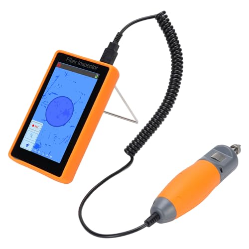 Fydun Faser -Optikende Gesichtsdetektor 400x 5in Touchscreme Video Sonde SC FC ST LC Inspection Kit von Fydun
