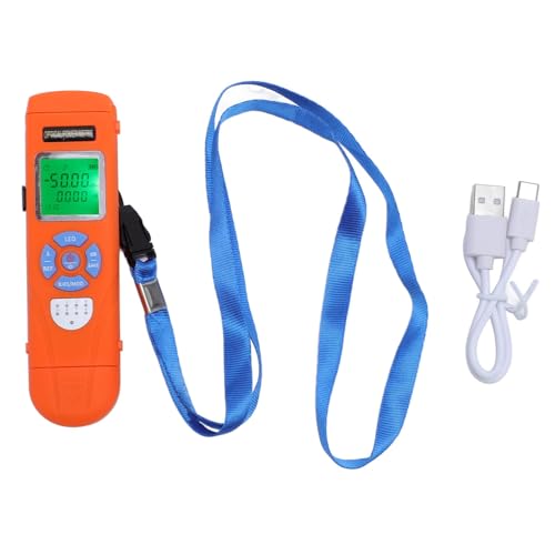 Fydun Handheld Optical Power Meter LED Wiederaufladbare Batterie RJ45 -Glasfasertester für die Netzwerkwartung von Fydun