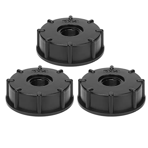 Fydun IBC -Stecker Grobgewindeschlauchabflussadapter Kunststoffanschläge 60 Mm Innendurchmesser für IBC -Tanks Chemische Fässer (G1/2) von Fydun