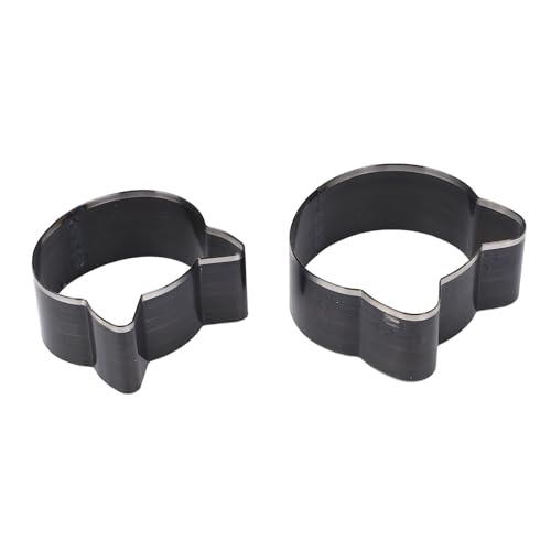Fydun Katzenkopfform Leder Schnittstempel Sterben Manuelles Spot Schweißschaltblatt Legierung Stahl Tier Leder Cutter 2pcs von Fydun