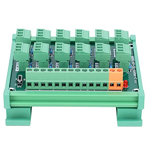 Fydun Klemme Block 12Channel 3wire Card DIN Rail Switch Control NPN PNP KP12LGTHERC von Fydun