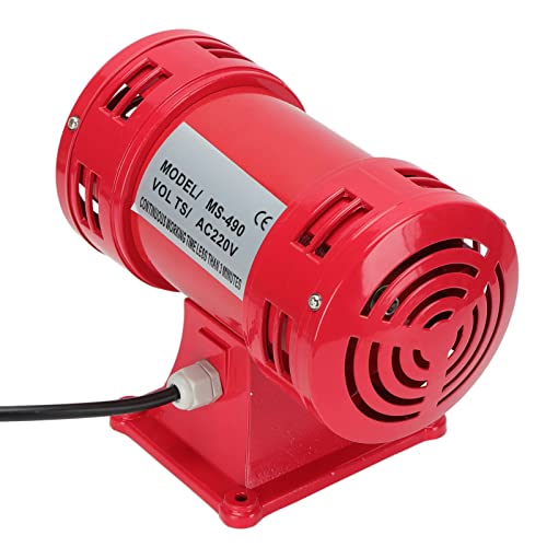 Fydun Motoralarm Dual Way 135 DB Hoher Dezibel Dauerton Elektrische Luft-R-Sirene AC 220 V MS-490 für Familien von Fydun