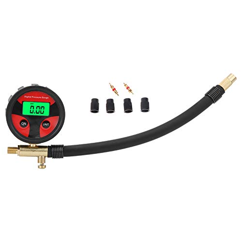 Fydun Reifendruckmesser 0-200PSI Auto-Multifunktion LCD Digital Reifen Reifen Luftdruck Inflator Manometer Messgerät Tester von Fydun