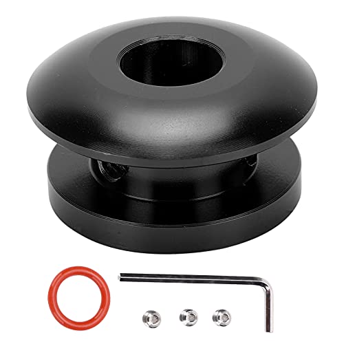 Fydun Schaltknauf-Manschettenhalterung Limiter Shifter Adapter Schaltkopf-Schnallenstopper Universal für Auto(Schwarz) von Fydun