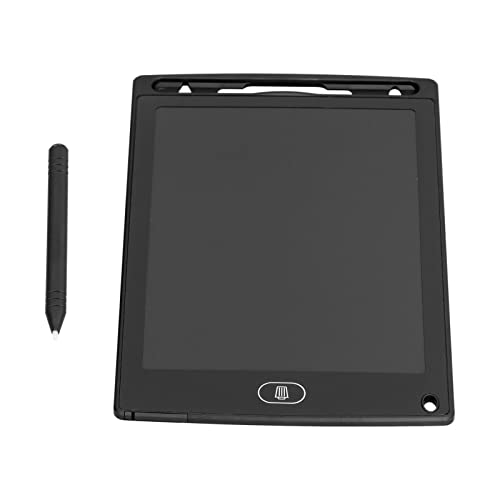 Schreibtablett 8,5 Zoll Vollbild Tragbares LCD-Digitalschreibbrett mit Stift Zum Zeichnen von Graffiti-BesprechungsaufzeichnungenSchwarz (Black) von Fydun