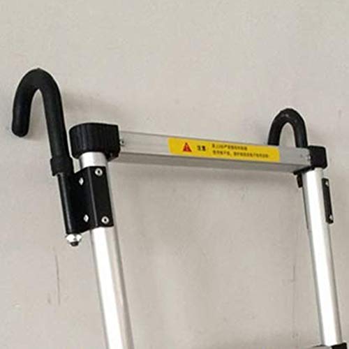 Fydun Telesco Leiterhaken-Stabilisatoren, Abstands-Dachhaken-Set, Griffstabilisator und Oberflächenschutz für Verlängerungsleitern (Schwarz, Lila) von Fydun