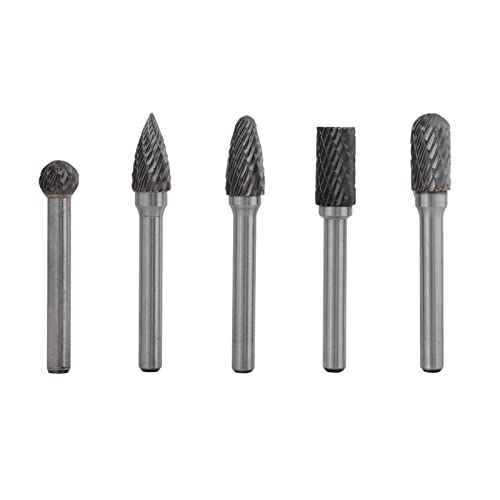 Fydun Wolfram-Stahlschleife Burr Cutter Bits Kit Sauberes Finish Handwerk Vielseitige Kreißen für Schimmelherstellung Verschiedenes Metall Nicht-Metal von Fydun