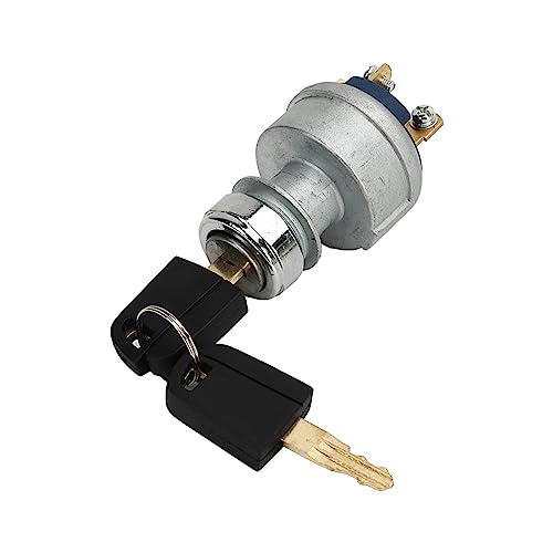 Fydun Zündstarterschalter 9G7641 Aluminiumlegierung 4 Draht Zündschlüssel Startschalter mit 2 Schlüsseln Ersatz für Caterpillar CAT Bagger 229 306 Fydun Zündstarterschalter 9G7641 Aluminiumlegierung 4 Draht Zündschlüssel Startschalter mit 2 Schlüsseln Ersatz für Caterpillar CAT Bagger 229 306 von Fydun