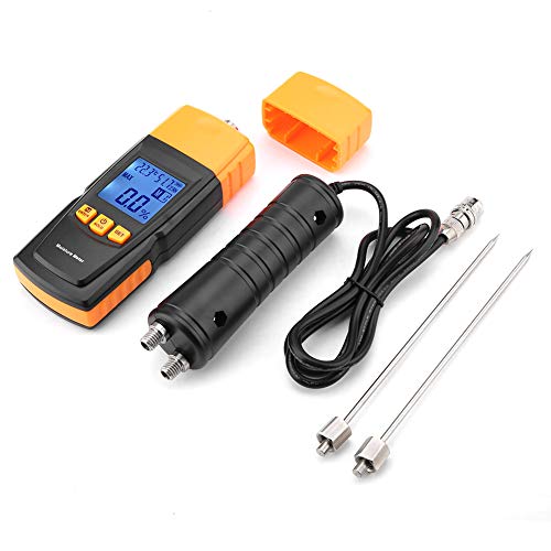 Holz Feuchtigkeitsmessgeräte, Fydun GM620 Feuchtetester LCD Display Digital Einstellbar -10-60 Geteilte Messsonden für Brenn und Bauholz die Baustelle Holz Feuchtigkeitsmessgeräte, Fydun GM620 Feuchtetester LCD Display Digital Einstellbar -10-60 Geteilte Messsonden für Brenn und Bauholz die Baustelle von Fydun