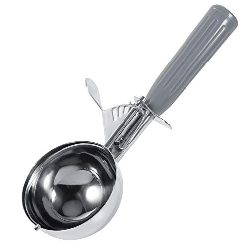 Fydun Ice Cream Scoop Dishers Löffel Cookie Scoop Icecream Scooper Teig-Cupcake-Spender in Lebensmittelqualität Home Restaurant Kitchen Tool(7.2CM-Grau) von Fydun