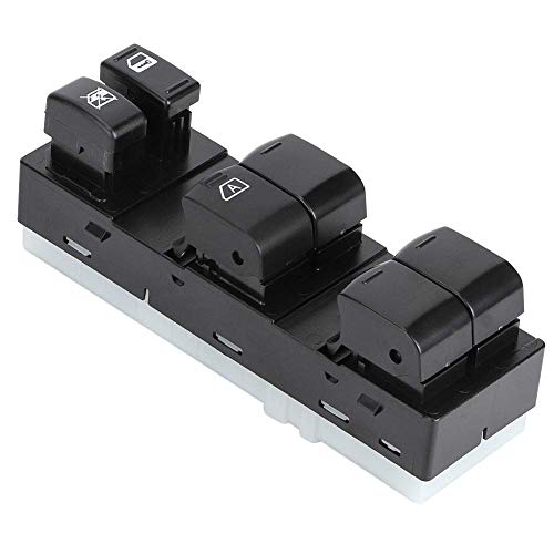 Master Fensterschalter, Fydun Elektrische Fensterheber Haupt Schalter Vorne Links 25401JG43A Schaltelement Schwarzer für X-Trail 2 T31 2007-2013 von Fydun