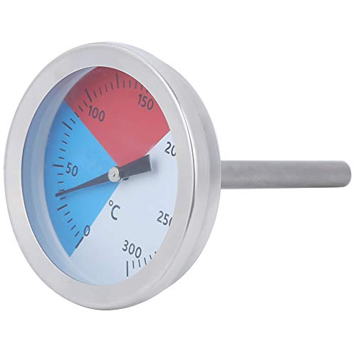 Ofenthermometer, Fydun Thermometer TS-BX500 0-300℃ Edelstahl Hitzebeständig Temperaturanzeige ​Fleischthermometer Küchenthermometer für Backofen Grill BBQ von Fydun