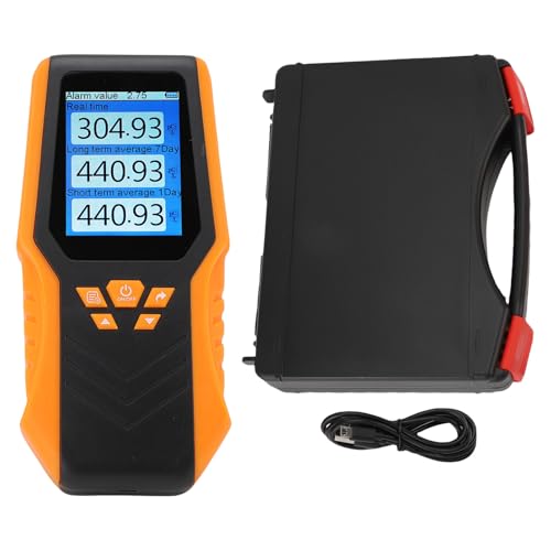 Radon Detektor Genau in Echtzeit LCD Display Home School Test Kit Tragbar von Fydun