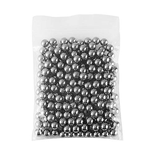 Kugellager Stahlkugeln, Fydun 200 Stück Lager Stahlbälle 6,35 mm 1/4 Zoll Durchmesser G10 Präzisions Industrielager Stahlkugeln von Fydun