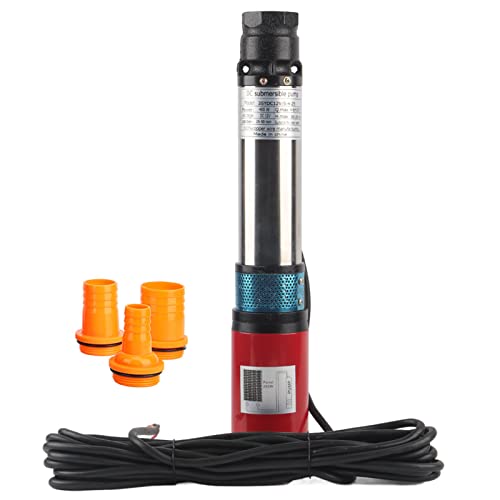 Tauchpumpe Industrielle Einzelsaugung DC12V mit 2pi10 -Meter -Drahtwasserliften Starten Wasserwaren von Fydun
