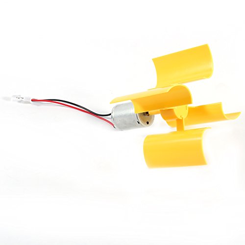 Wind Strom Generator, Fydun Mini Vertikale Windgenerator DIY Kit Kleine Motor Vertikale Windkraftanlagen Schaufeln Brise Stromerzeuger Kits Lehre Tool Wind Strom Generator, Fydun Mini Vertikale Windgenerator DIY Kit Kleine Motor Vertikale Windkraftanlagen Schaufeln Brise Stromerzeuger Kits Lehre Tool von Fydun