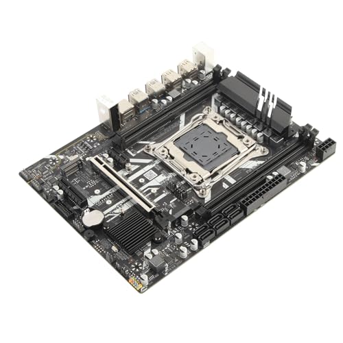X99 Motherboard Dual Channel DDR4 8 Phasen Netzteil Integrierter Chip LGA 2011 3 Computer Motherboard für Desktop, Professionelles Zubehör von Fydun